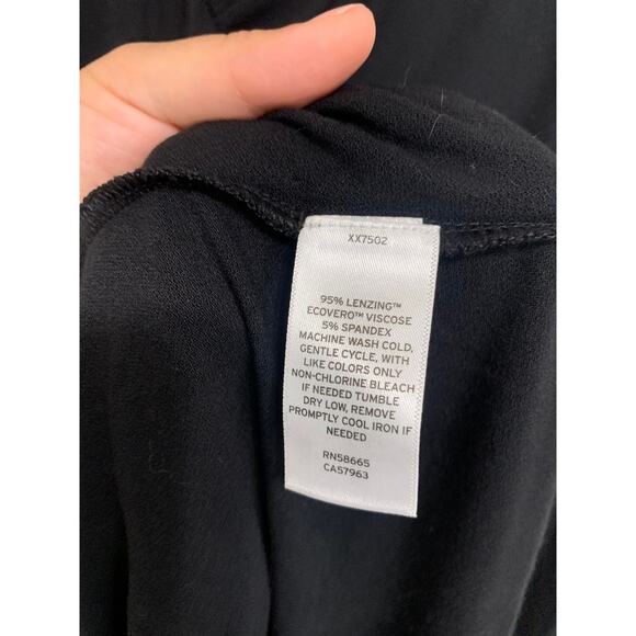 BP. V Neck Long Sleeve Black Mini Dress Size Medium - Picture 4 of 5